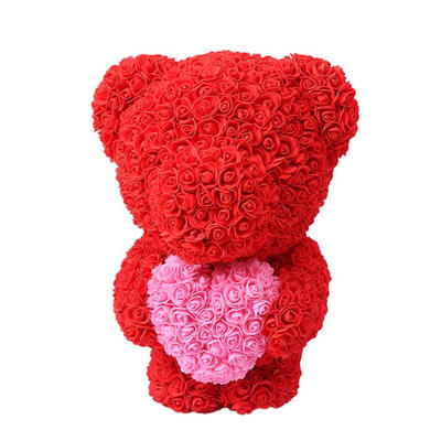 

Rose Flower Love Heart Bear Scented Soap Foam Wedding Valentine Day Gift