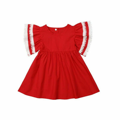 

Christmas Sister Match Kid Baby Girl Ruffle Dress Tops Bib Pants Xmas Outfits