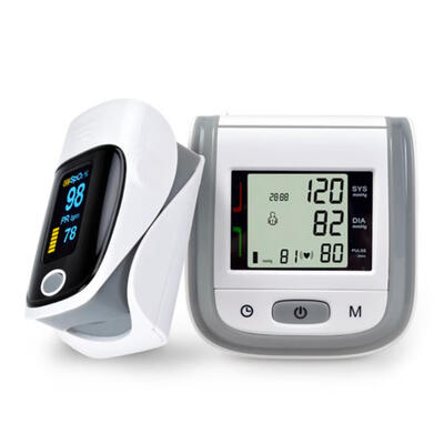 

LCD Digital Medical Pulse Oximeter Wrist Blood Pressure Monitor Health Care