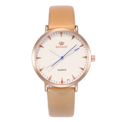

Ladies Dropshipping Relogio Masculino 2018 New Fashion Watches Simple Letters Casual Leather Quartz Wristwatches Clock &Ff