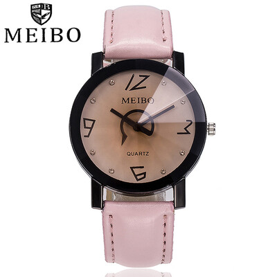 

Featured Women Watches Simple Leather Strap Quartz Wristwatch Digital Dial WatchFashion Clock Ladies Party Kol Saati