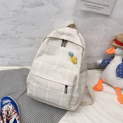 

Schoolbag female ins wind Korean college students backpack high school ancient feeling campus small fresh college Joker backpack