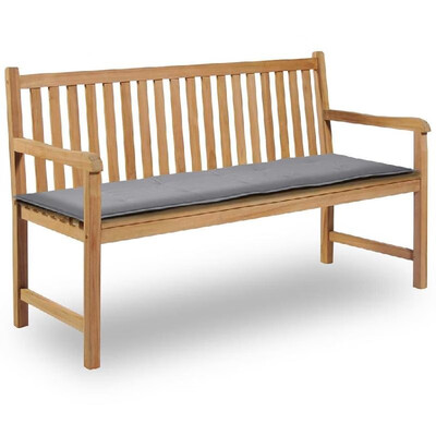 

Garden Bench Cushion Gray 59"x197"x118