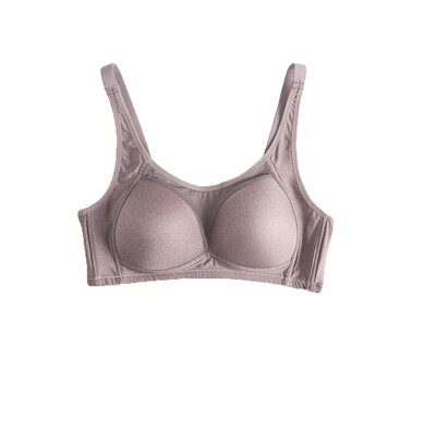 

Toponeto New Women Plus Size Bra Wireless Sports Bra Sexy Underwear Thin Cup Underwear
