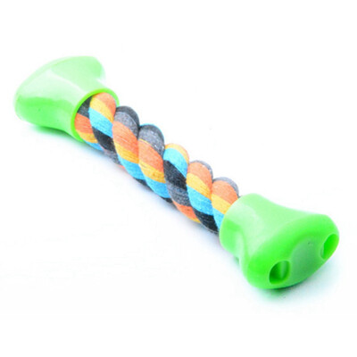 

Pet Dogs Cats Chew Toys Bone Toy for Molar Cleaning Teeth Durable Cotton Rope String Toy for Oral Odor