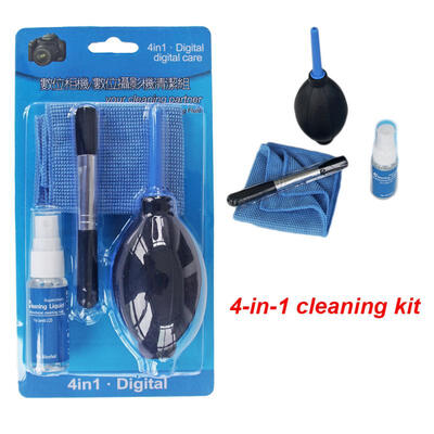 

Professional Camera Cleaning Kit 4-in-1 DSLR Cam Cleaning Tools