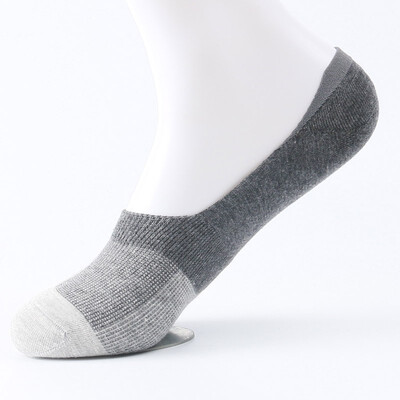 

LIONZONE 2018 Spring Newly Men Boat Socks Cool Sheer Calcetines Tobilleros Harajuku No Show Man Cotton Invisible Socks