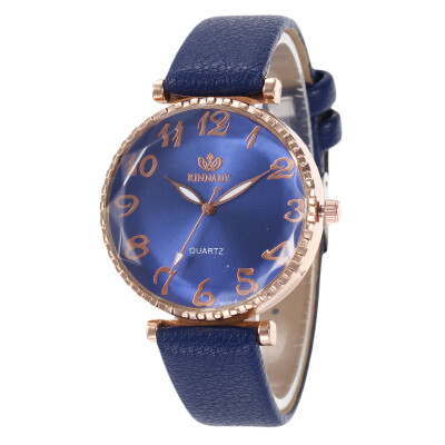 

Womens fashion digital leather watch student simple personality watch