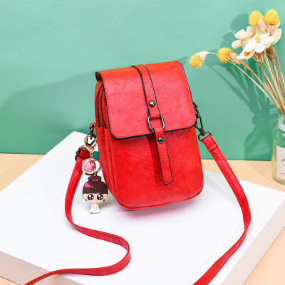 

2019 summer new womens bag fashion casual handbag mobile phone bag Korean version of the shoulder bag Messenger bag