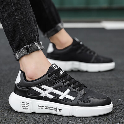 

Mens mens summer tide casual white shoes autumn 100-way skate shoes Korean small white students tide shoes