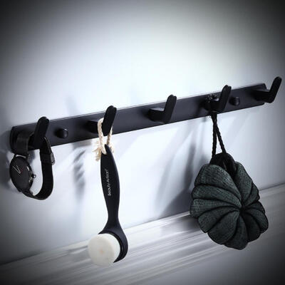

Greensen Stainless Steel Wall 4-Hook Hanger Coat Bag Towel Rack Organizer for Bathroom Kitchen Bedroom Coat Hook Wall Hook