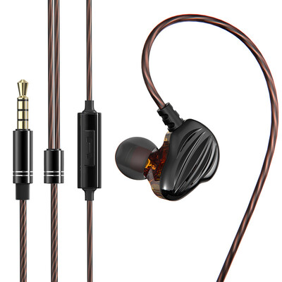 

Double moving ring headphones Fengge F6 subwoofer mobile phone headset