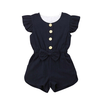 

Summer Toddler Kids Girls Ruffle Romper Bodysuit Jumpsuit Outfit Clothes Sunsuit