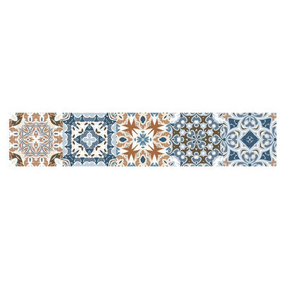 

European Retro Tiles Wall Stickers Self-adhesive Decal for Bedroom Decor