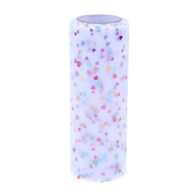 

Love Glitter Sequin Roll Tutu Dress Veil Skirt Accessories Wedding Decor