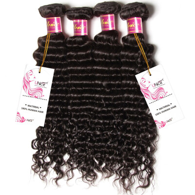 

UNice Hair 8A Malaysian Deep Curly Wave Virgin Human Hair 400g