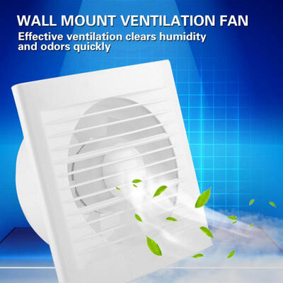 

Greensen 15W 220V Wall Mounted Exhaust Fan Low Noise Home Bathroom Kitchen Garage Air Vent Ventilation