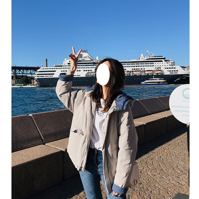 

Winter coat for women winter coat for women short style 2018 new mini cotton-padded jacket winter coat for students