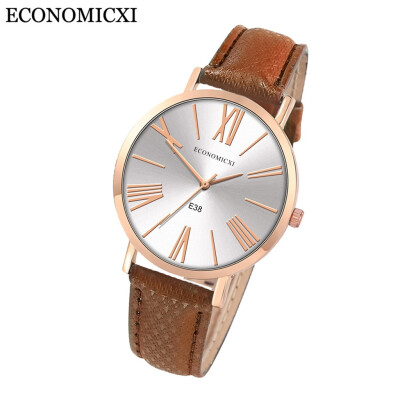 

Business Style Women Watches Simple Dial Ladies Analog Quartz Wristwatch High Quality Leather Strap Clock Relogio Feminino