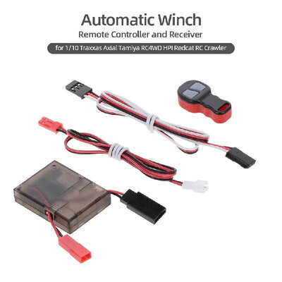 

Wireless Winch Remote Controller with Receiver for 110 Traxxas Axial Tamiya RC4WD HPI Redcat RC Crawler Car