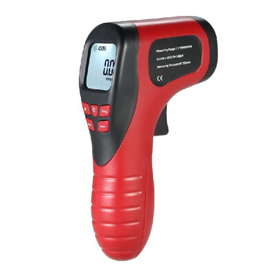 

Handheld Digital LCD Photo Tachometer Laser Non-Contact Tach Range 25-99999RPM Motor Speed Meter with 1pc Reflective Tape