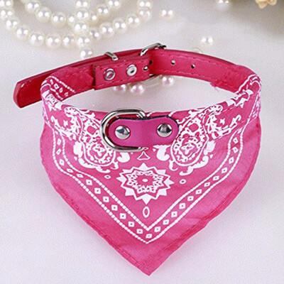 

Pet Dog Adjustable Bandanas Collars Triangular Bandage Saliva Towels