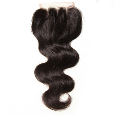 

UNice 4x4 Closure 8A Brazilian Body Wave Human Hair Lace Closure 35g