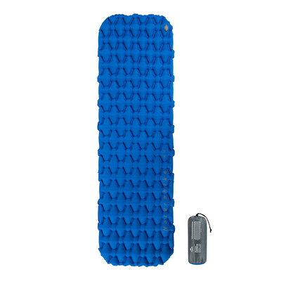 

NH move customer outside inflatable cushion air bag type ultra light tent sleeping pad camping thickening mat double - Diva blue including inflatable bag