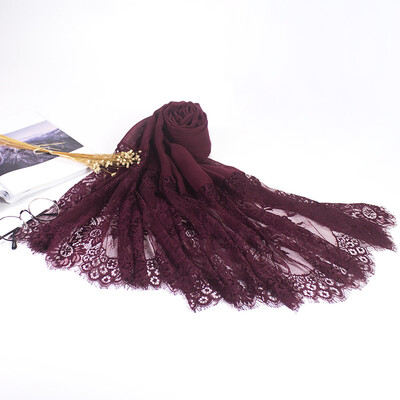 

Autumn&winter retro wild Korean scarf cotton&linen lace 2017 autumn&winter scarf Yiwu factory wholesale