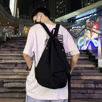 

Ins style schoolbag female Korean version of high school backpack college students hundred Huan Mori fashion double shoulder bag