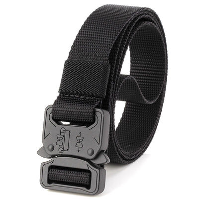 

Military Canvas Belt Men Tactical Designer 25CM Width Army Belts For Jeans Pants Nylon Belt Black Metal Buckle Thin Waist Belt