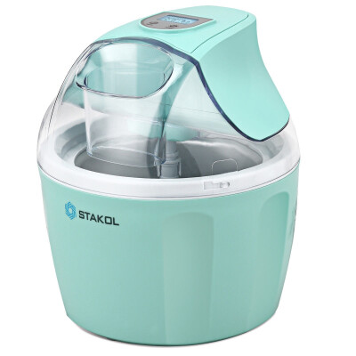 

15 Quart Automatic Ice Cream Maker Freezer Dessert Machine-Green