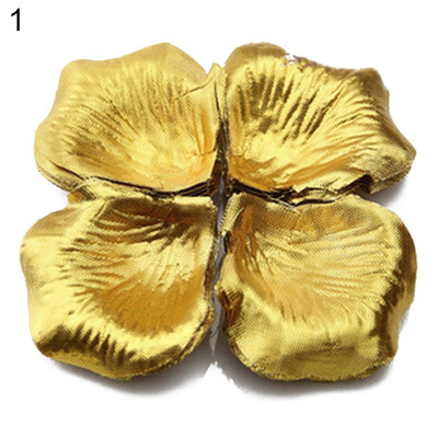 

1000 Pcs Wedding Scatter Confetti Table Party Silk Fake Rose Flower Petals