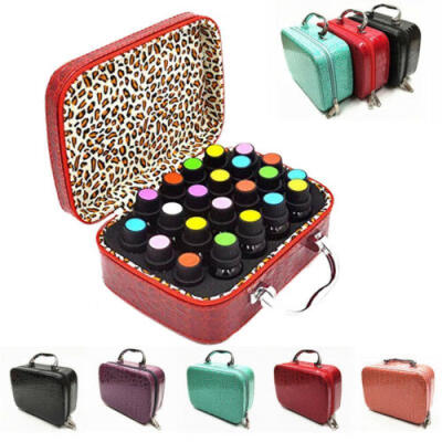 

22 Bottle Aroma Essential Oil Storage Box Case Container Organizer Portable Bag