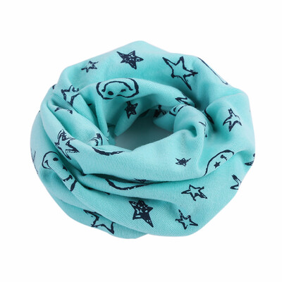 

New Chirldren Collar Baby Star Scarf Cotton Child Neck Scarves