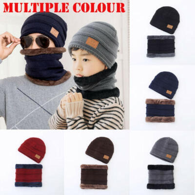 

New Mens Ladies Knitted Woolly Winter Oversized Slouch Beanie Hat Cap skateboard