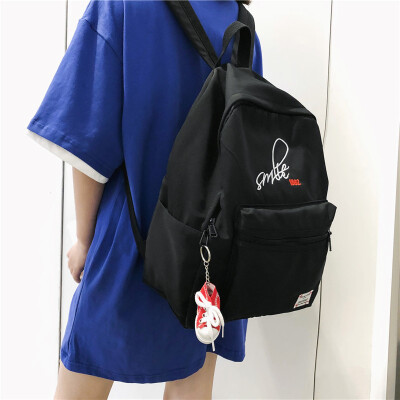 

Ins schoolbag female Korean version of high school students Chaobai campus simple original Sumitomo Sendai ancient feeling girl sh