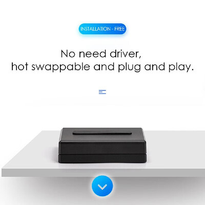 

OImaster EB1067U3 External Hard Drive Enclosure Adapter USB 30 HDD Dock for 25 Inch with USB Cable for Samsung Hitachi SATA HDD