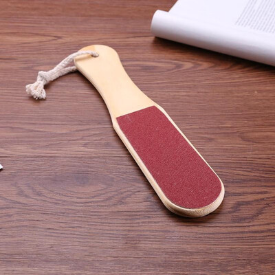 

Double-Sided Callus Dead Skin Remover Wood Pedicure Foot Rasp File Scrubber