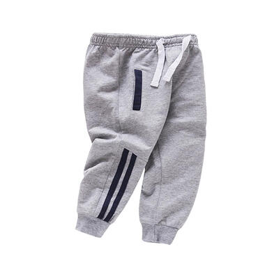 

Fashion Baby Boys Side Stripe Drawstring Sports Pants for Kids Children