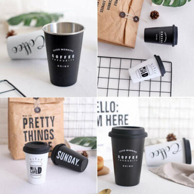 

US Stainless Steel Coffee Cup Original Reusable Travel Mug Travel Takeaway & Lid