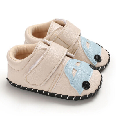 

Newborn Boys Girls Soft Shoes Antislip Baby Shoe First Walkers Moccasins 0-24Months Cute Car Skid-Proof toddler shoes