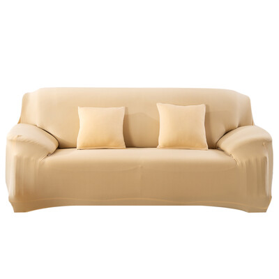 

Fashion Slipcover Stretchable Pure Color Sofa Cushion Washable Sofa Covers