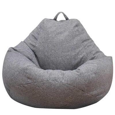 

Large Bean Bag Sofa Cover Lounger Chair Living Room Furniture Without Filler Pouf No Filling