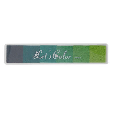 

Gradient Colorful Inkpad Home Seal Ink Pad DIY Art Scrapbooking Decor