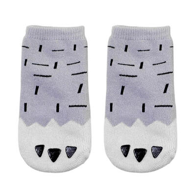 

Cute Baby Boy Girl Cartoon Cat Paw Print Socks Kids Cotton Soft Short Socks