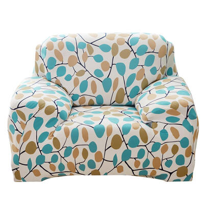 

Branch Printed Tight Wrap Slipcover All-Inclusive Elastic Sofa Couch Cover
