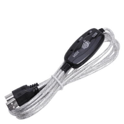 

USB to MIDI Cable Converter for Music Keybodard Adapter Cord