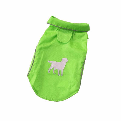 

Summer Outdoor Puppy Pet Rain Coat with Reflective Stripe Waterproof Jackets Raincoat for Dogs Cats Apparel Clothes