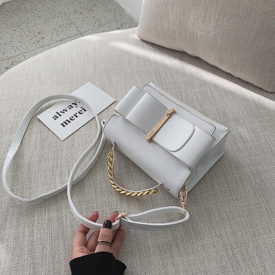 

Advanced sense of the sense of quality on the new bag female 2019 new wave Korean version of the shoulder slung fashion portable small square bag